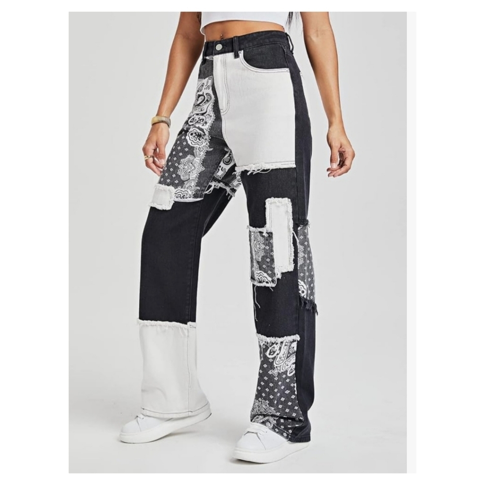 Patchwork Jeans - image 3